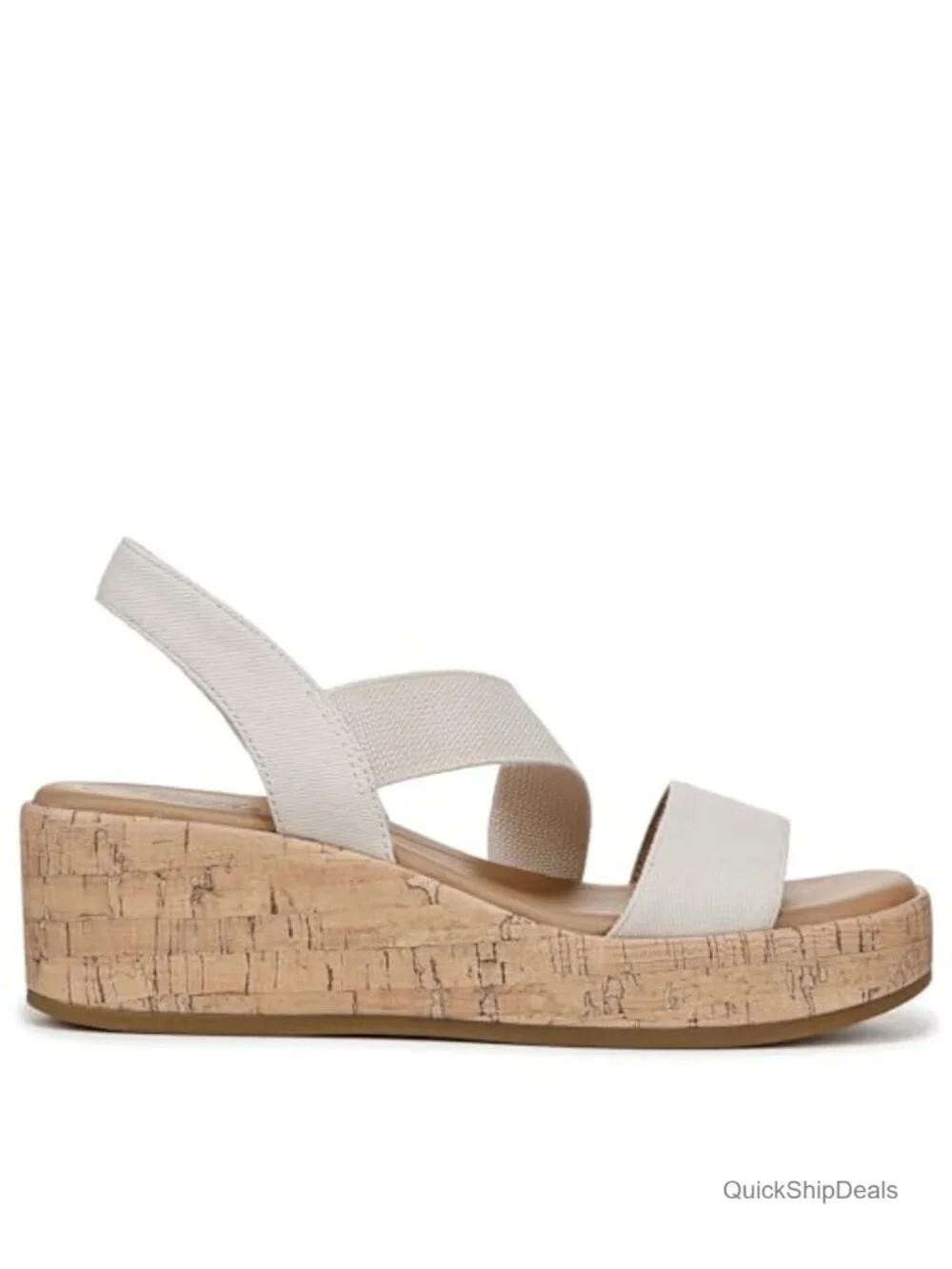 Strappy Wedge Sandals with Platform, Open Toe, Slingback